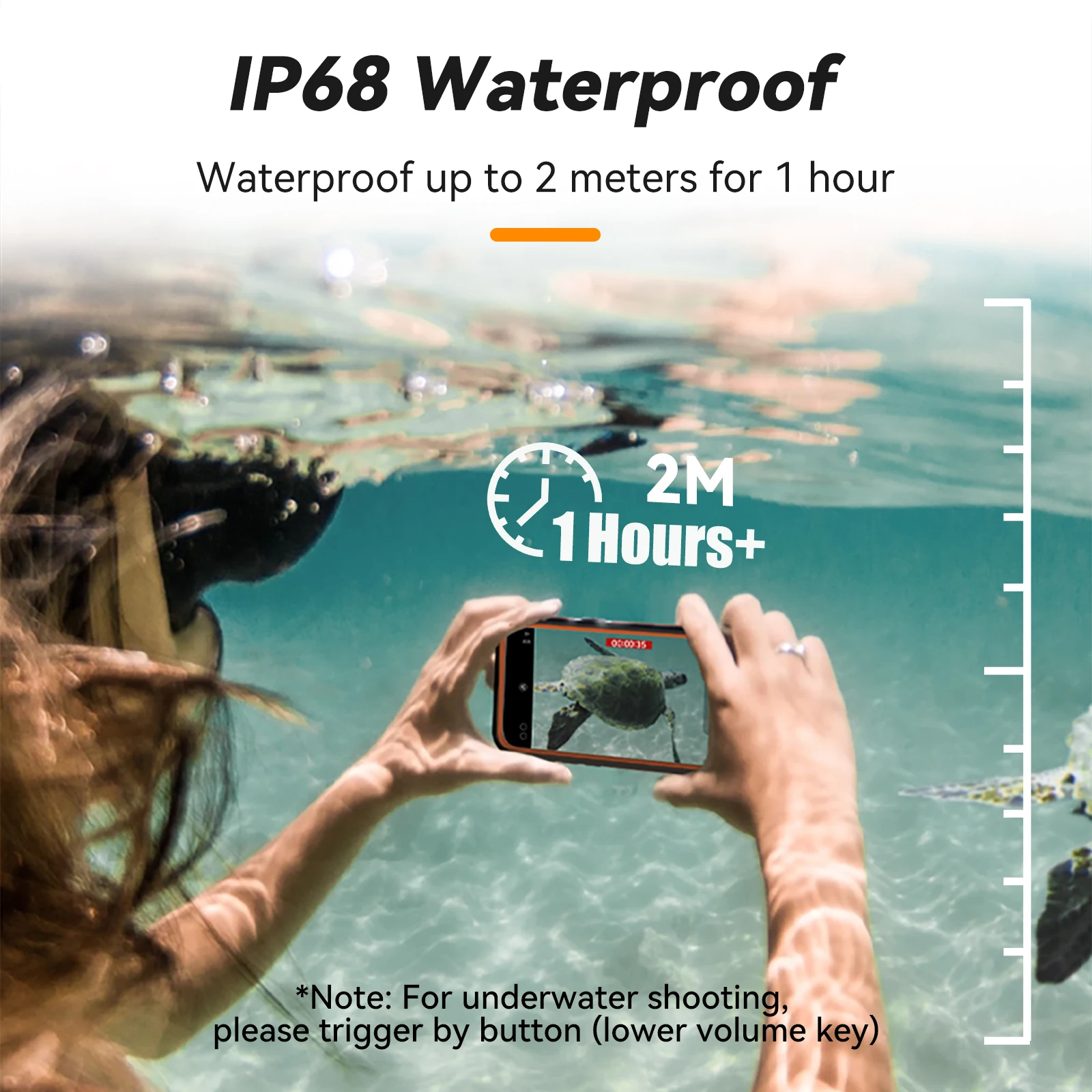 TELESIN IP68 Waterproof Case For IPhone 15 15 Pro Pro Max Phone Drop proof Cover Diving Underwater Swim Outdoor Protection