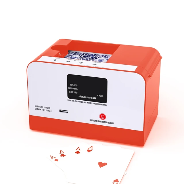 Underoof Automatic Card Dealer, Rechargeable Playing Card Dealing