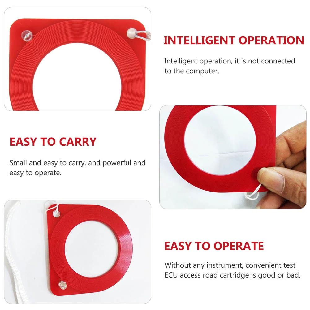 3 Pcs Ecu Coil Automotive Induction Card Key Chip Antenna Tester Sensor Lock LED Diagnostic Tool Cards