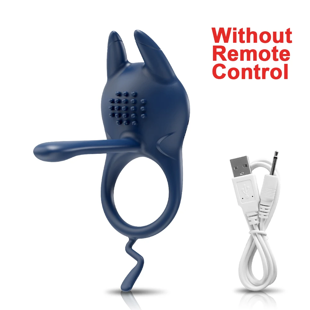 Vibrating Cock Ring Penis Ring for Men Ejaculation Delay Remote Control Penis Vibrator Chastity Cage Sex Toy for Men or Couples