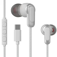 Digital Chip Type-c wired earphones factory wholesale live broadcast e-sports tuning suitable for iPhone Samsung xiaomi Phone 2