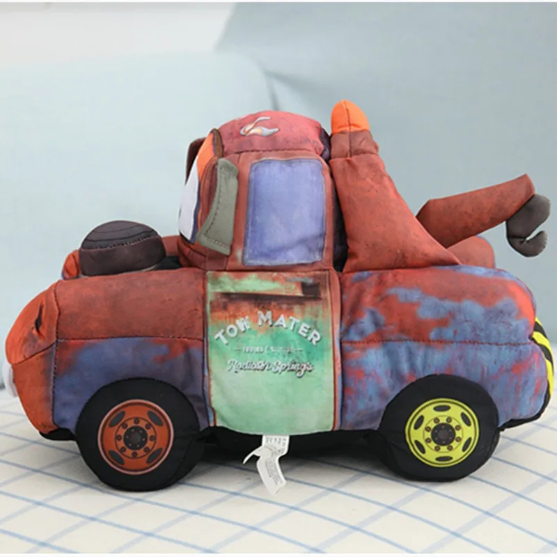 25cm Disney Cartoon Pixar Cars Mater Lightning mcqueen Friends Mater Soft Cotton Plush Toys Doll Stuffed Gifts Children plush toys