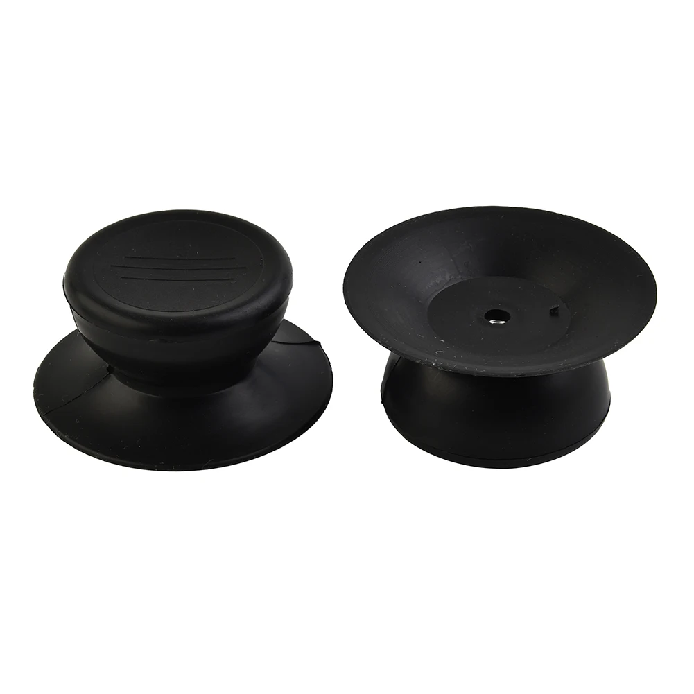 

5pcs Lid Handle Pot Lid Replacement Knob Pot Lid Top Cap Black Plastic High Temperature Resistant Insulation Sturdy Rubbing