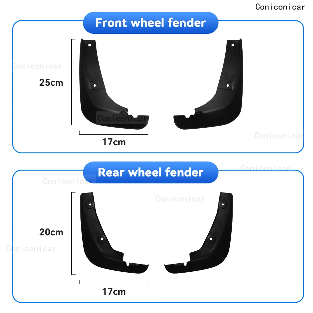 Mud Flaps Splash Guard Mudguards Front Rear Fender for MAZDA 6 Auto Styline Car Accessories