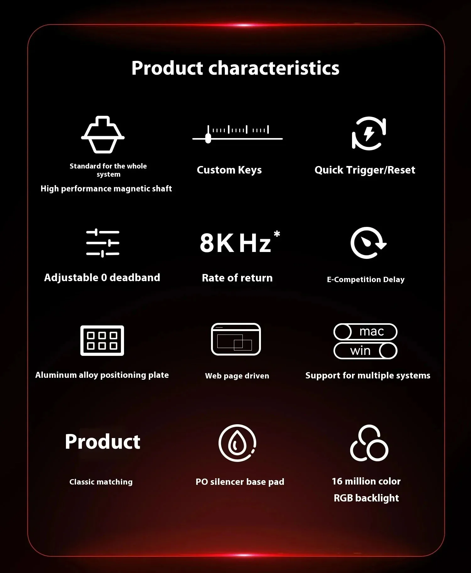 MADLIONS Mad60/68 HE Mad 60/68 PRO Mechanical Keyboard Magnetic Switch Wired Hot Swap Customized Gaming keyboard PC Gamer Access