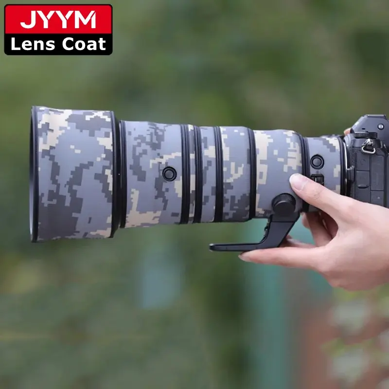 니콘 Z 400mm F4.5 VR S 방수 레인 커버 슬리브 케이스 나일론 천 Z400 400 4.5 F/4.5 400F4.5 용 렌즈 위장 코트
