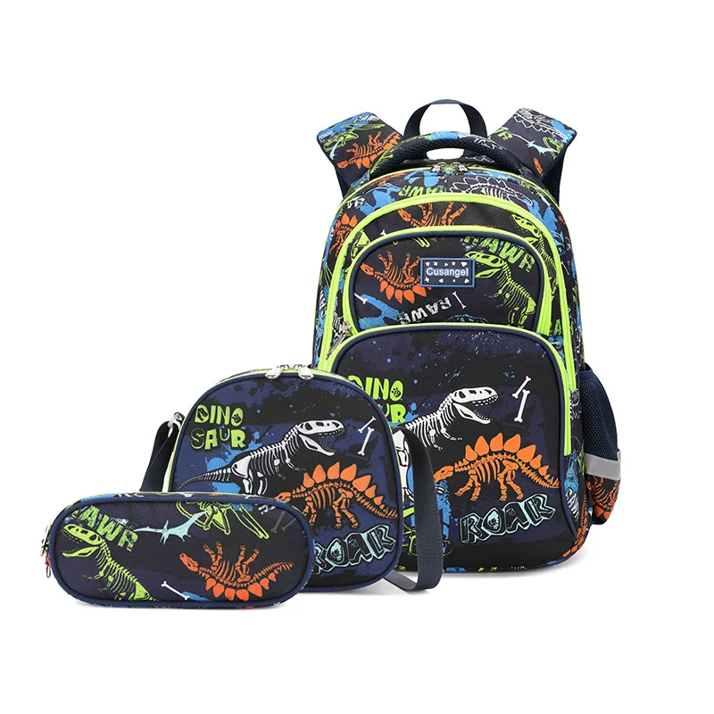 Black dinosaur 3pcs