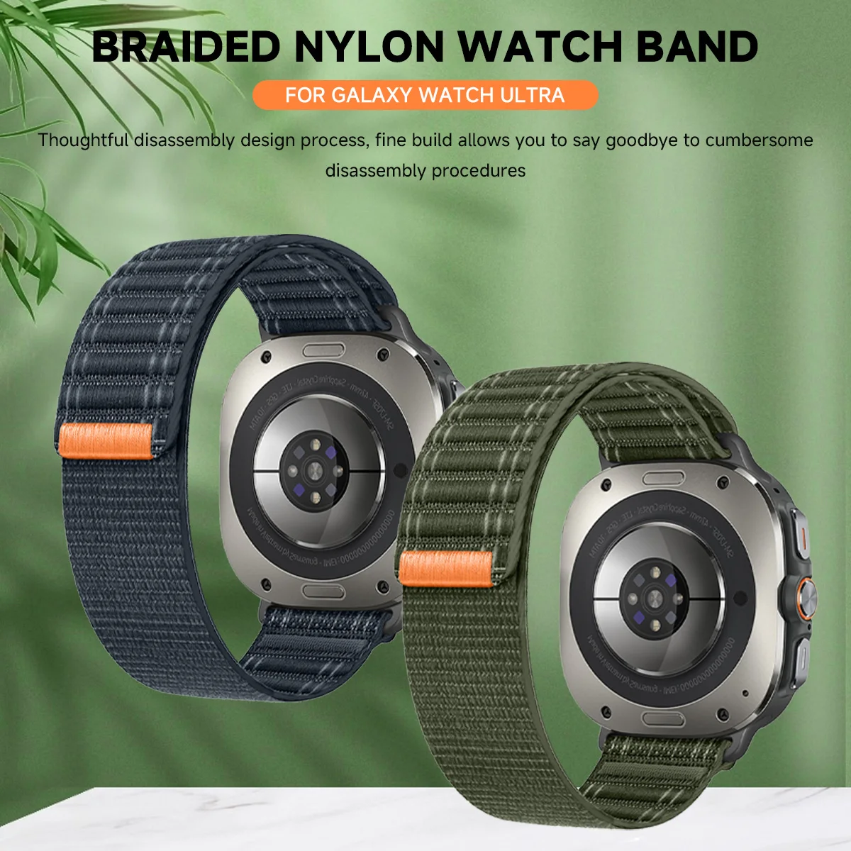 Nylon Loop Adjustable Sports Wristband