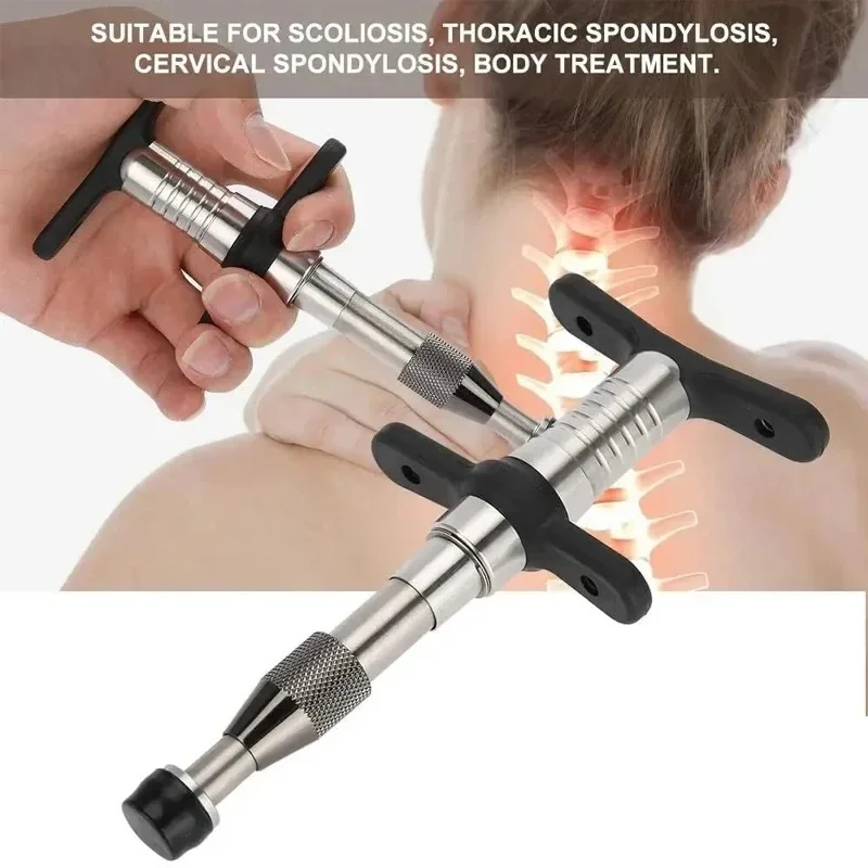 Manual Chiropractic Adjustment Tool Activation Therapy Chiropractic Gun Health Massager Limbs Joint Correction Nursing Massage