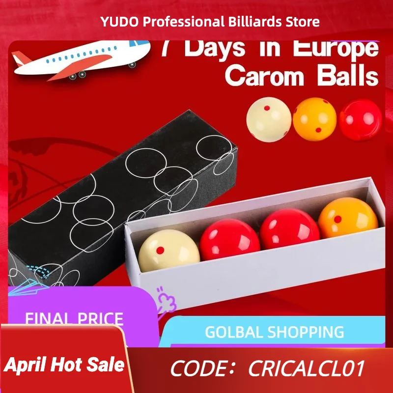 Training Ball 6 Dot Spot Korean 3 Cushion Game Balls 61.5mm Carom Libre Cue Ball Phenolic Resin Material Billiard Accessories