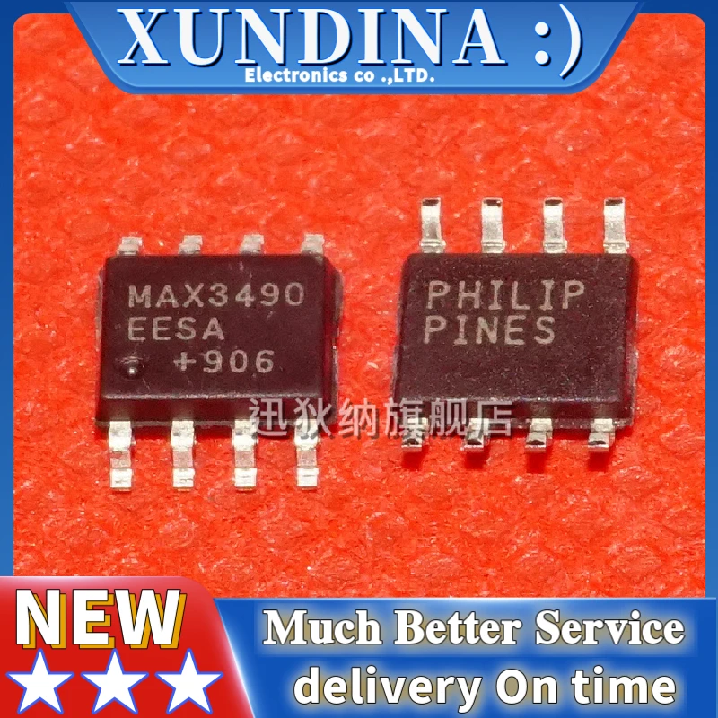 

5PCS MAX3490EESA SOP8 new and original IC