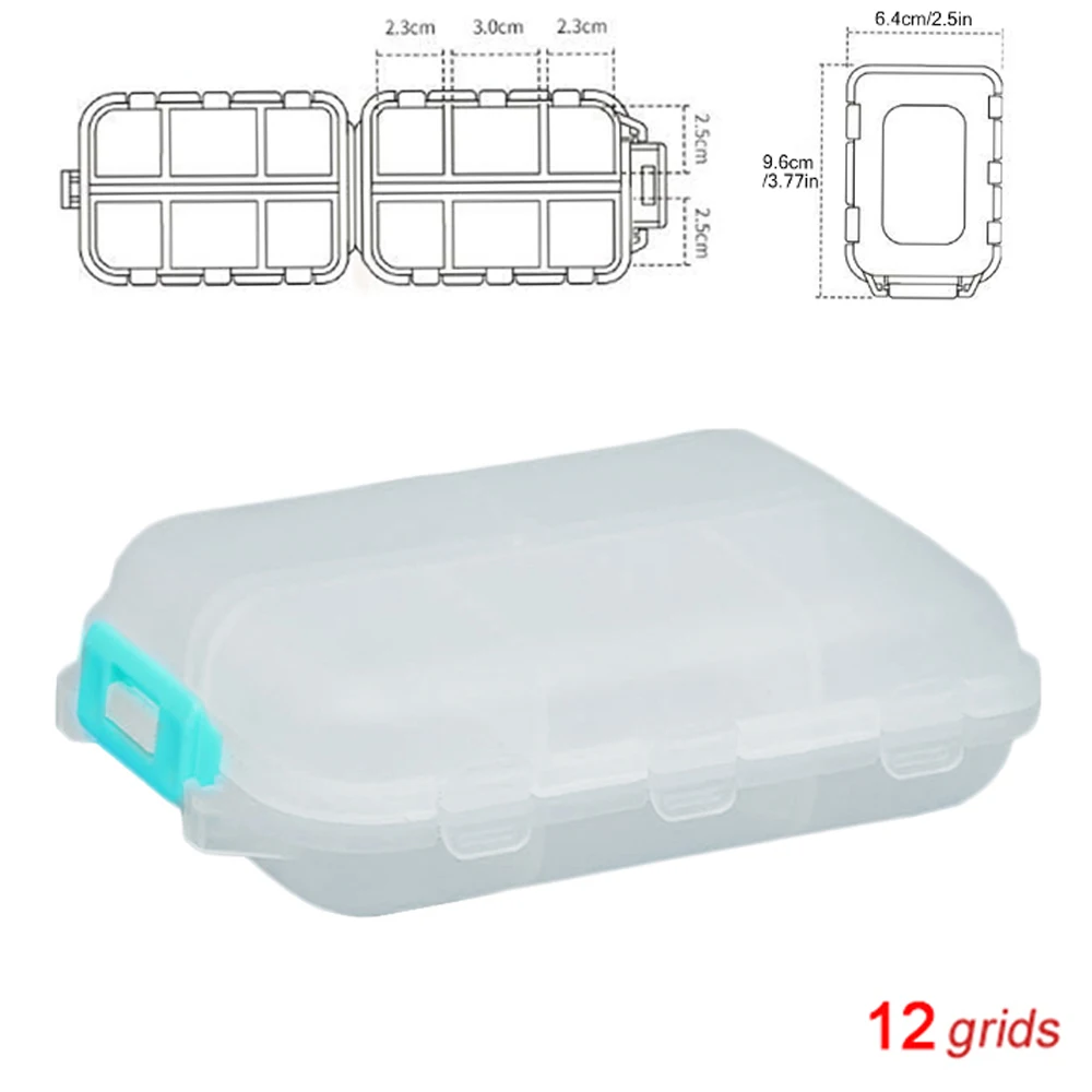 Tcare Portable Folding Pill and Tablet Organizer Box