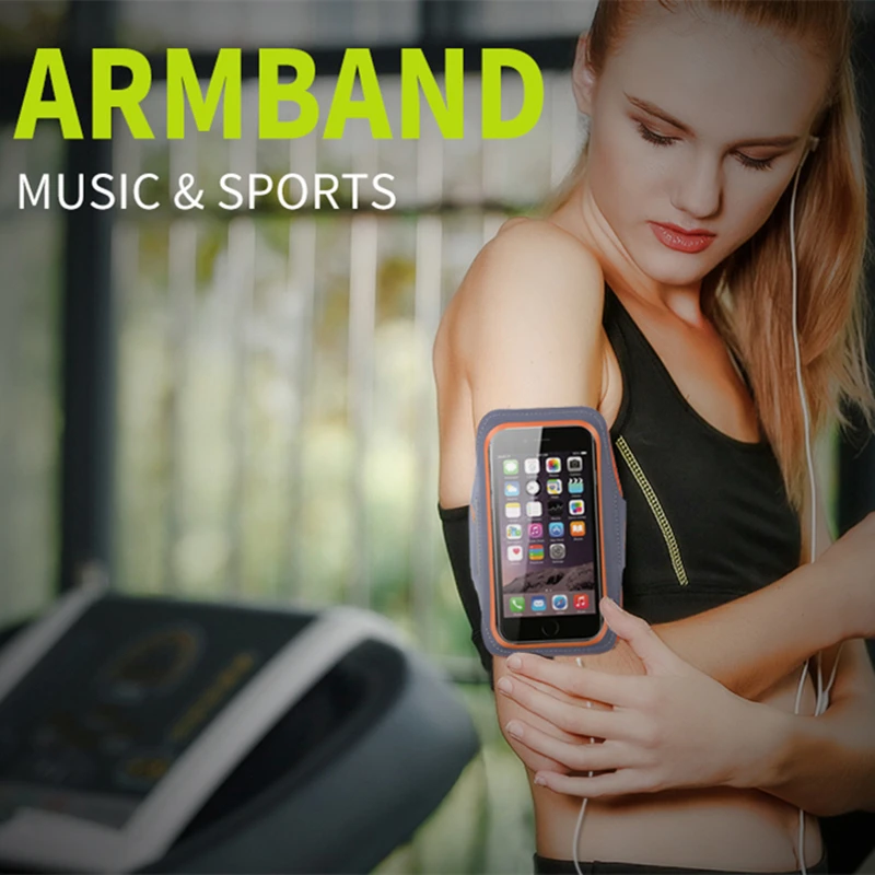 Running Armbands For iPhone 15 14 13 12 11 Pro Max Samsung Xiaomi Oppo Huawei Honor Outdoor Sports Arm Band Case Phone Pouch Bag