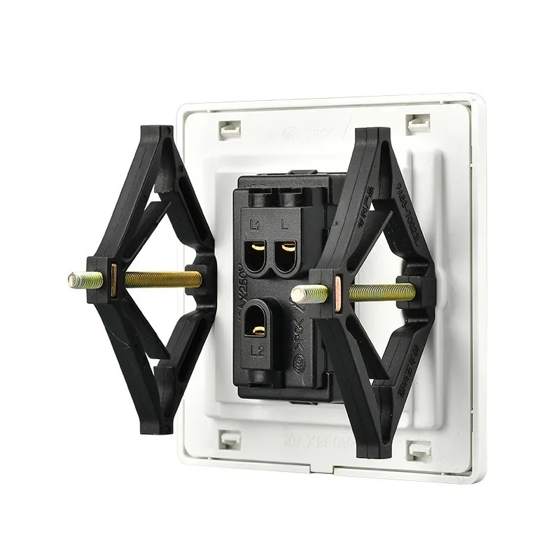 10pcs 86mm Dark Box Repair Screw Switch Eplace Old Junction Box Fixed Wall Switches Socket Mount Repair Electrical Accessories
