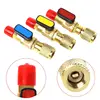 1/4" Male to 5/16" Female SAE R410A Refrigerant Straight Ball for Valve Charg 5