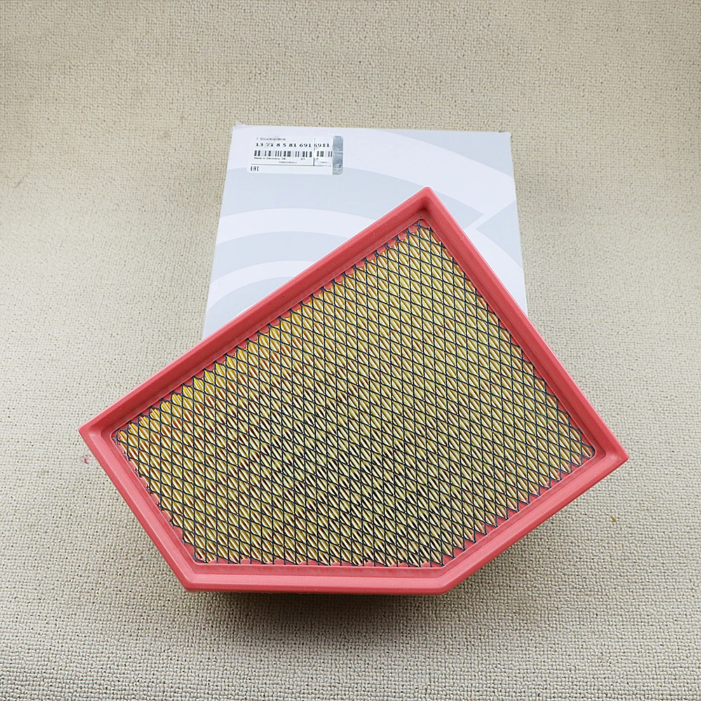 Car Engine Air Filter 13718581691 For BMW X5 M G05 G07 G11 G12 G30 G31 750dX Auto Parts Auto 2015-