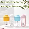 0.6L Electric Milk Frother,USB Portable Blender,Wireless Coffee Maker,Home Kitchen Egg Beater Mixer Machine,Whisk Cream Foam Cup 6