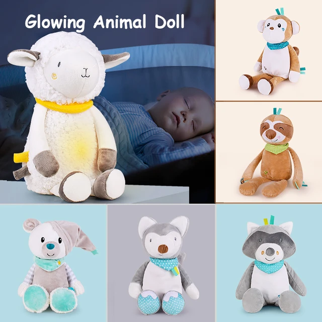 Nutria para dormir y compañero de juegos, Juguete Musical de peluche nimal,  felpa, sueño, amigos, diversión, bebés cómodos - AliExpress