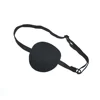 1Pcs Pirate Eye Patch Unisex Single Eye Patch Eyepatch One Eye Washable Adjustable Concave EyePatch Kid Pirate Cosplay Costume 2