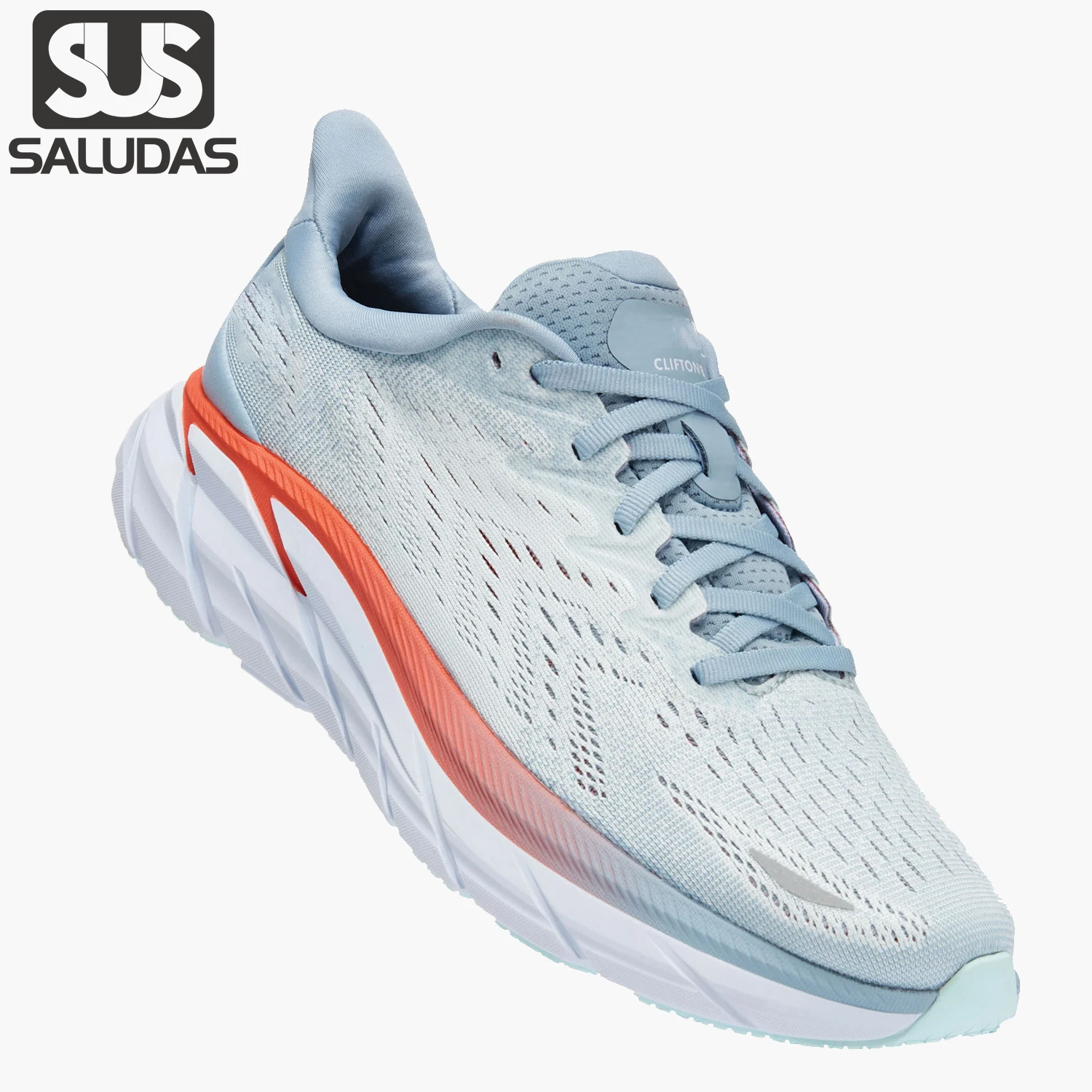 

SALUDAS Clifton 8 Shoes Men and Women Running Shoes Light Soft Sole Fitness Road Jogging Sneakers Couple's Casual Sneakers