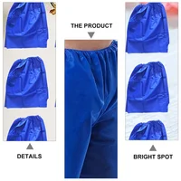 10 Pcs Mens Disposable Spa One Time Moisture-absorbing Pants Spray Non-woven Fabric Practical Period Short Incontinence for 2