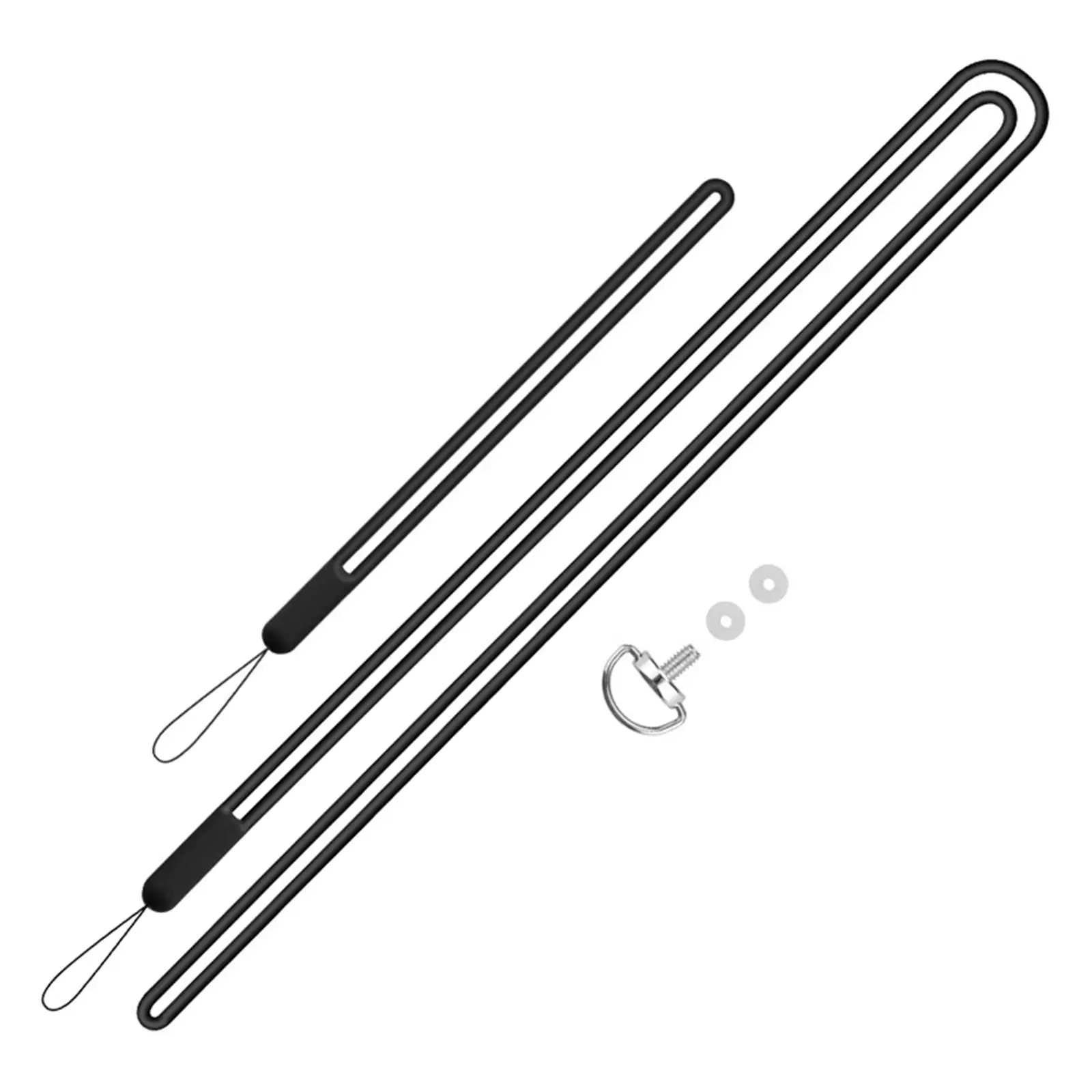 내구성이 뛰어난 실리콘 손목 스트랩 및 목 끈(1/4 나사 포함)으로 X2 X3 카메라 보안 및 다용도 활용이 가능합니다.