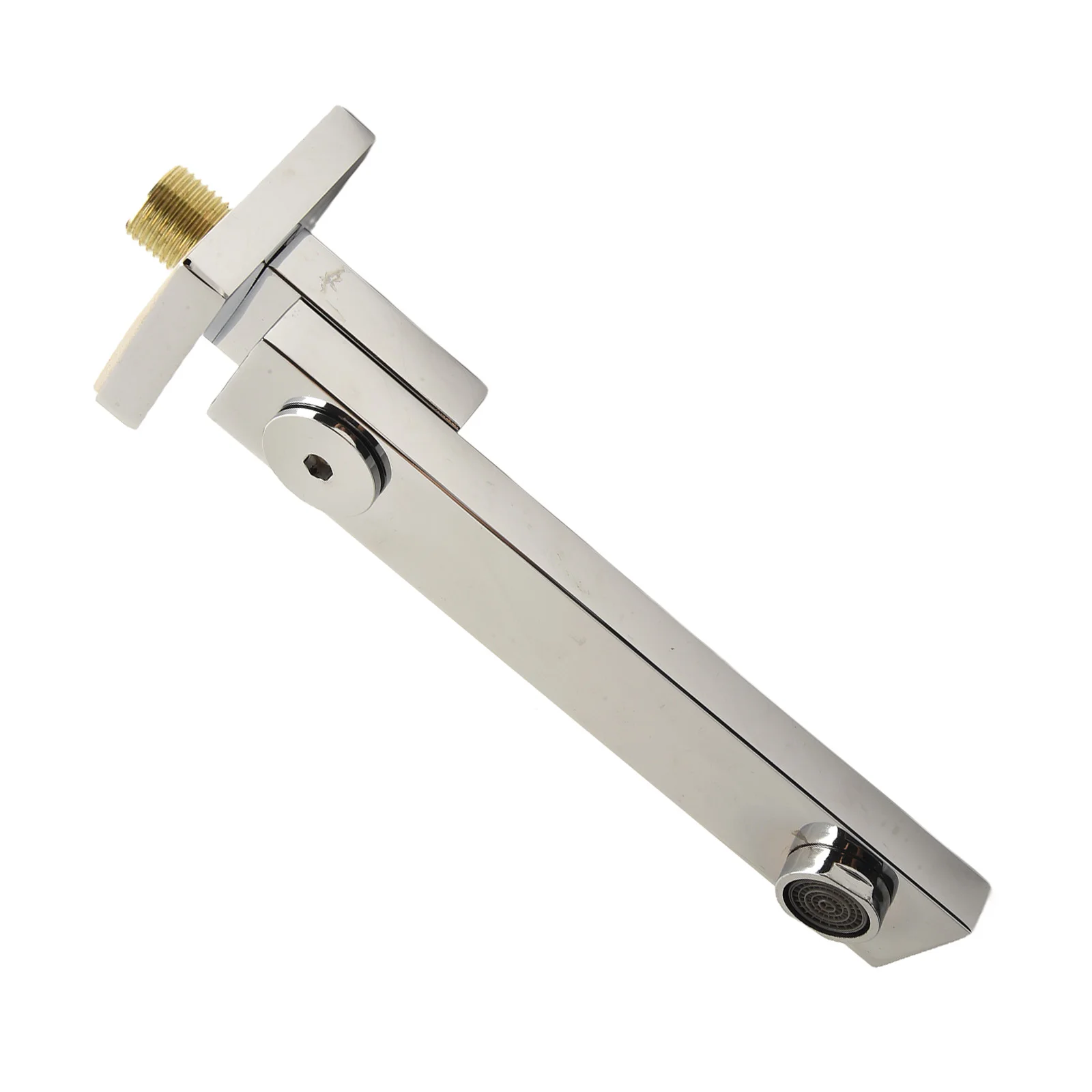Foldable Wall-Mounted Basin Faucet Brass Bathtub Faucet Nozzle Concealed 180 Degree Rotation Bath Faucet Bathroom Supplies 2