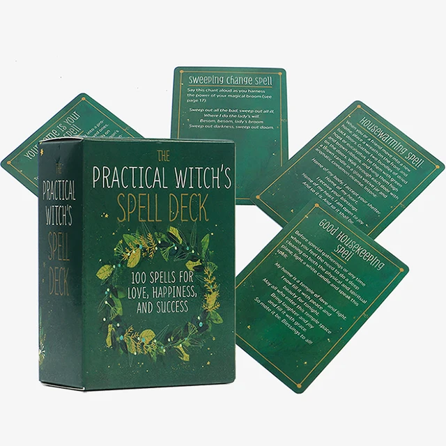 New Mysterious Tarot Card English BoardMultiplayer Party Activities  Game Divination Gifts Family Gathering Essential Card Game The Wractical Witchs