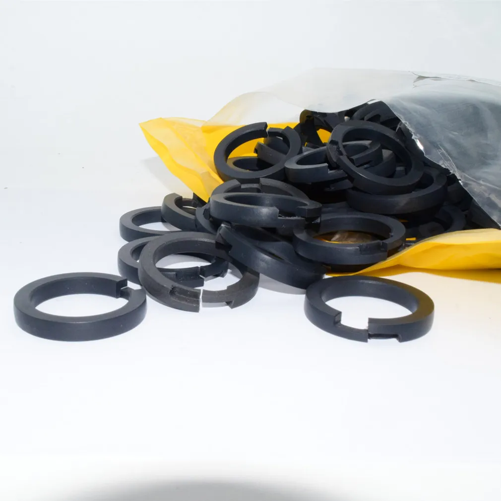 DMHUI brand High quality Carbon piston PTFE Wear Ring for Mercedes W220 compressor cylinder Ptfe rubber 27.54*36.89*4.82/2.96