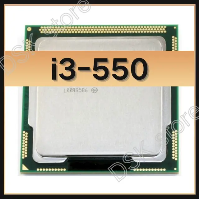 Core i3-550 i3 550 GHz Dual-Core CPU Processor 4M 73W LGA