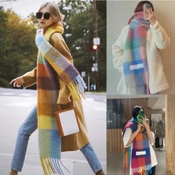 2022 New Cashmere Women Shawl Scarf Women Long Pashmina Foulard Autumn And Winter New Scarf Shawl Female Warm Big Scarf Shawl