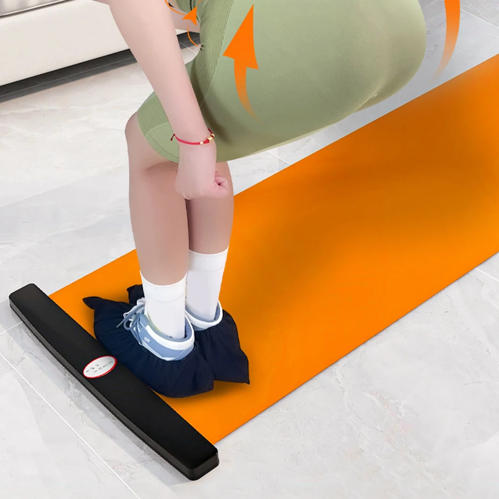 140/180/200cm Multifunctional Yoga Sliding Mat for Balance Trainer Mat Indoor Sliding Fitness Training Board for Leg Exercise yoga sliding mat
