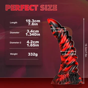 Silicone Monster Dragon Dildo Huge Animal Dildo Suction Cup Anal Plug Anal Toys Female Sex Toys for Women Dildo for Anal 5