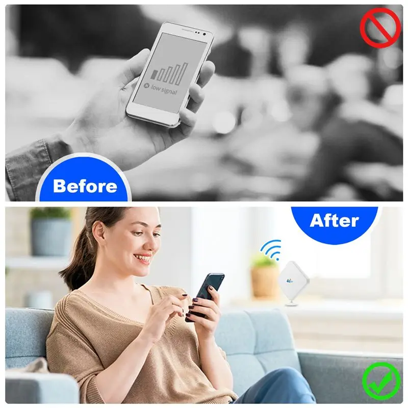 FFYY-하이 게인 3G 4G LTE 야외용 35Dbi 지향성 광대역 MIMO 와이파이 안테나 2미터 RG174 케이블 안테나 (라우터용)