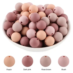 Assorted Silicone Beads for DIY Jewelry Making - 50 Pieces (Set   5)