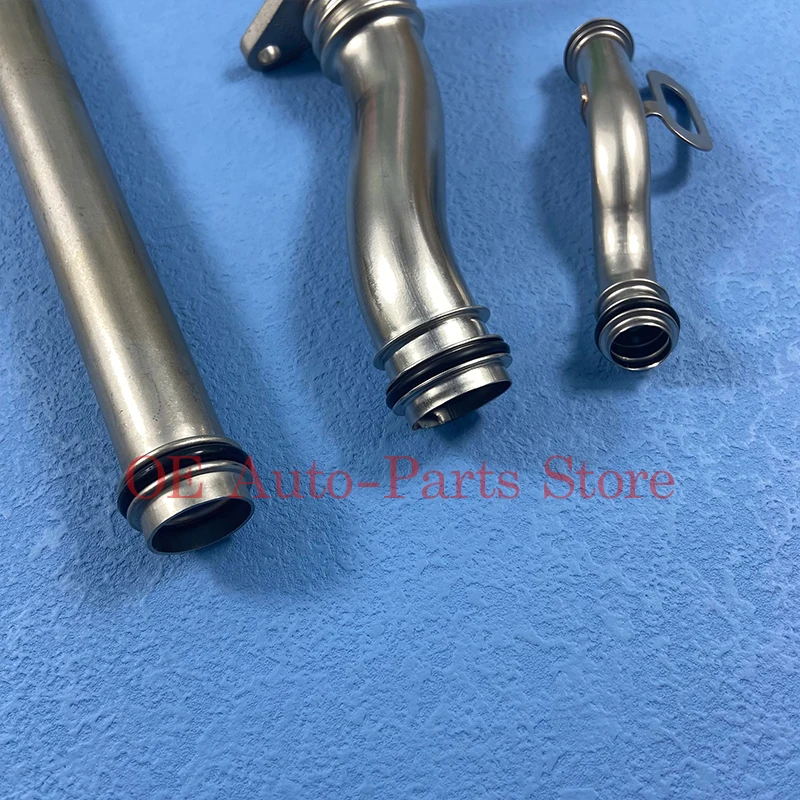 3PCS Engine Coolant Water Oil Cooler Pipe for Chevrolet Cruze Opel Astra