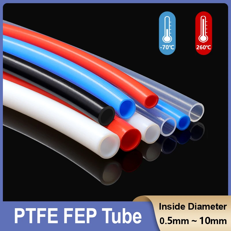 Tubo Termorestringibile PTFE AWG Tipo L 150V – Diametri Interni 0,3-8,4mm, Esterni 0,6-9mm