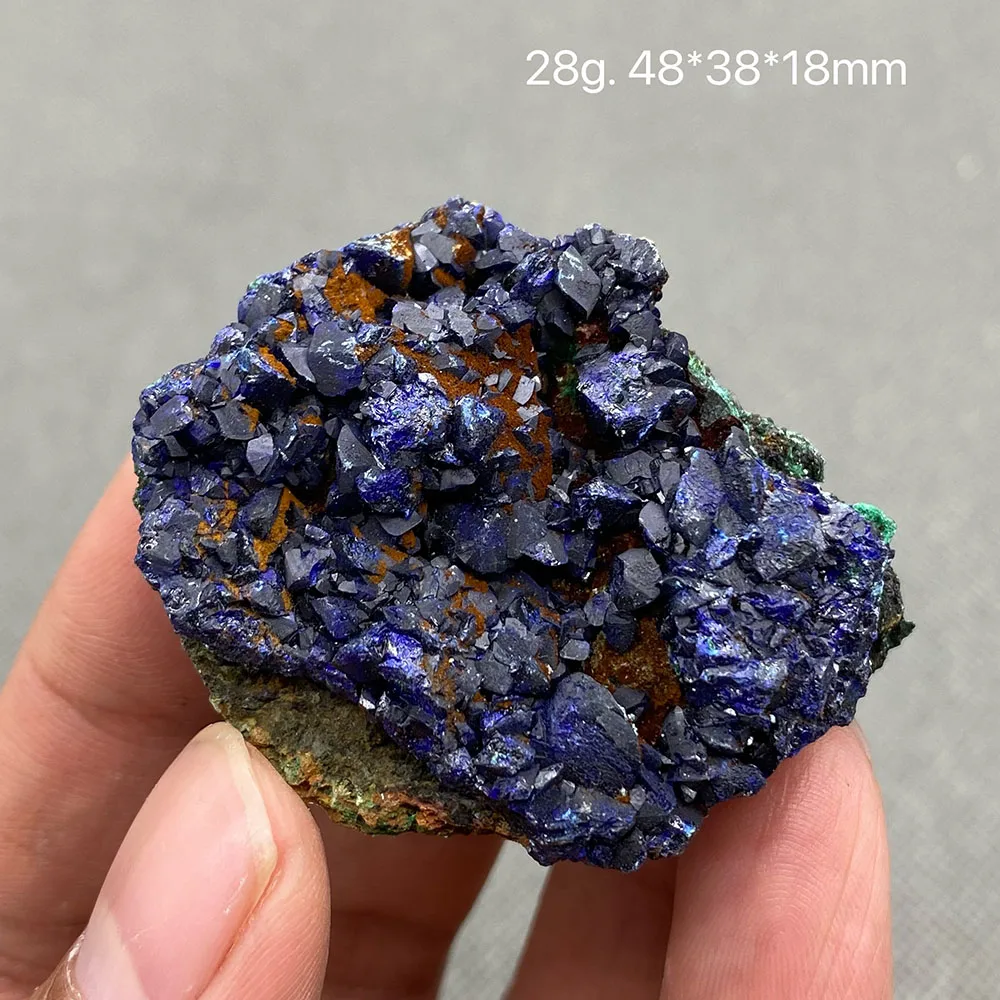 Natural beautiful Azurite and Malachite symbiotic mineral specimen crystal Stones and crystals Healing crystal