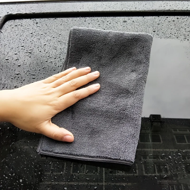 Cleaning Cloth Glass Cleaning Towel 1pcs Suede Double-sided Absorbent Traceless Reusable for Windows Cars Kitchen Mirrors