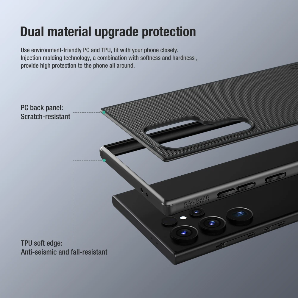 Nillkin Super Frosted Shield Pro Magnetic Phone Case Shell