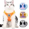 Puppy Dog Harness Leash Rope Set Breathable Summer Mesh Cat Dogs Harness Vest Reflective Pet Cat Chest Straps Chihuahua Yorkies 2
