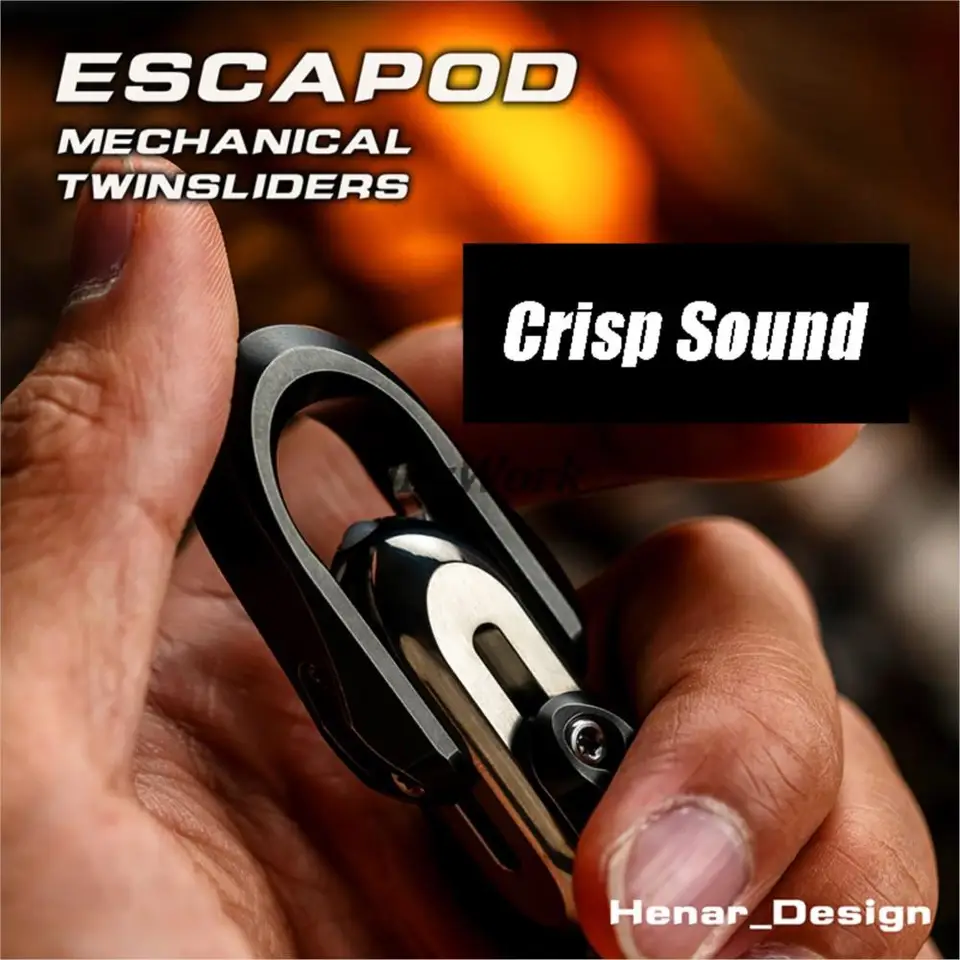 WANWU EDC Escapod メカニカルツインスライダー ストレス解消