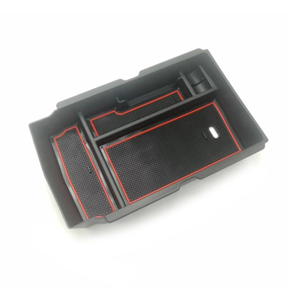 

For Honda CRV 6Th 2023 Armrest Storage Box Interior Tray ABS Central Center Console Phone Holder Container