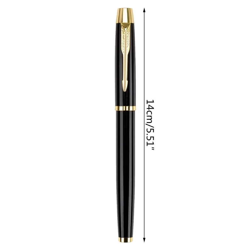 Elegant Signature Metal Gel Pen with Clip - Perfect Business Gift