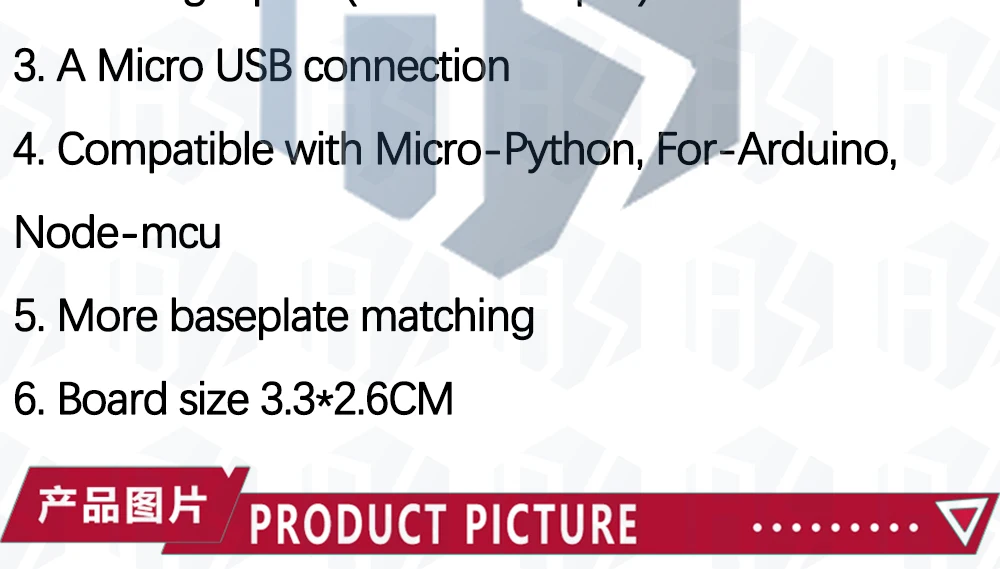 für Wemos D1 Mini V3.0 WIFI Internet der Dinge Entwicklungsboard basierend auf ESP8266 CH340G 4 MB für Arduino Nodemcu V2 MicroPython – Detail 4