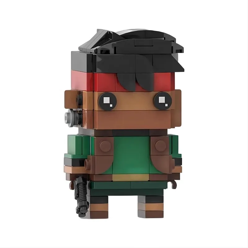 Bricklink MOC Game Fantasyed Action Figures Zack Fair Tifa Aerith Cloud Mog Bricks Sets Building Blocks Kid Toys Christmas Gift