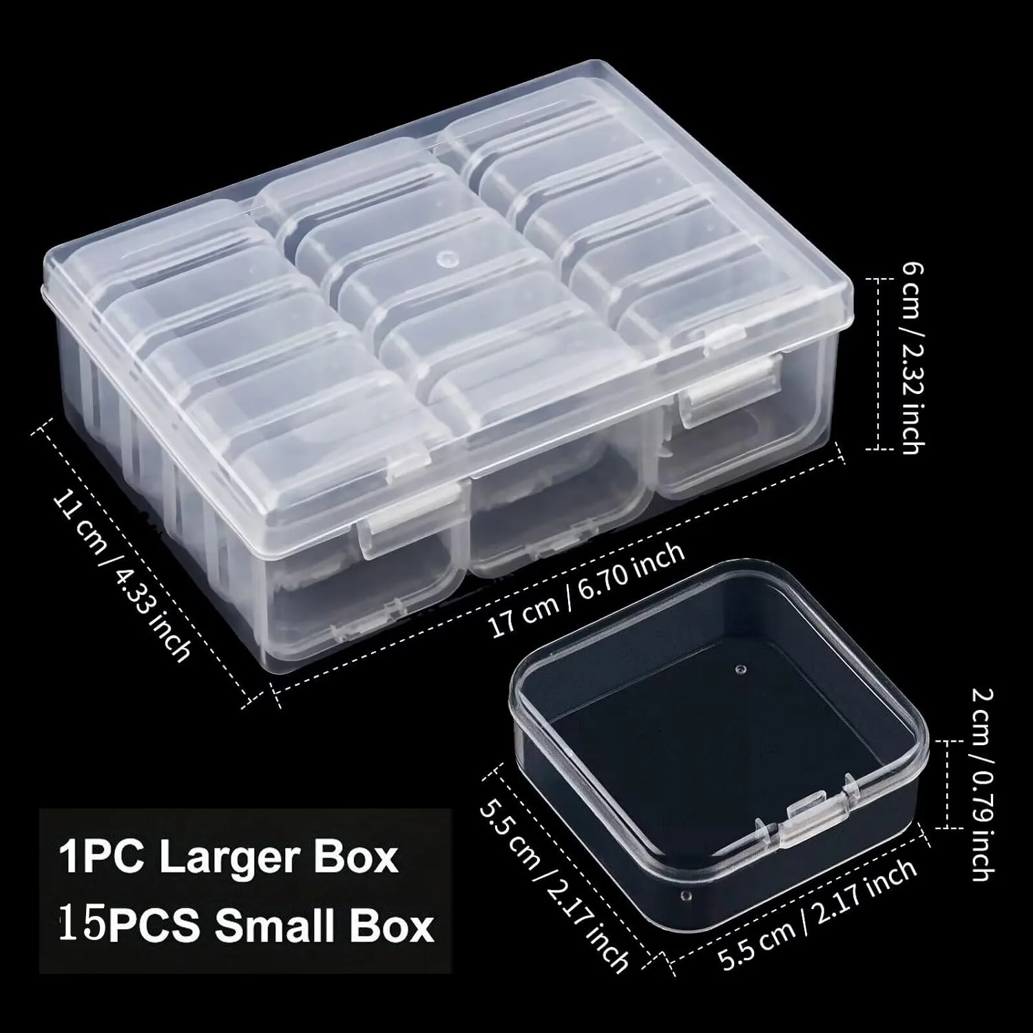 DIY Diamond Painting Embroidery Storage Box Nail Art Jewelry Rhinestone Mosaic Storage Container Multifunctional Box storage box plastic storage box diamond painting storage box storage container