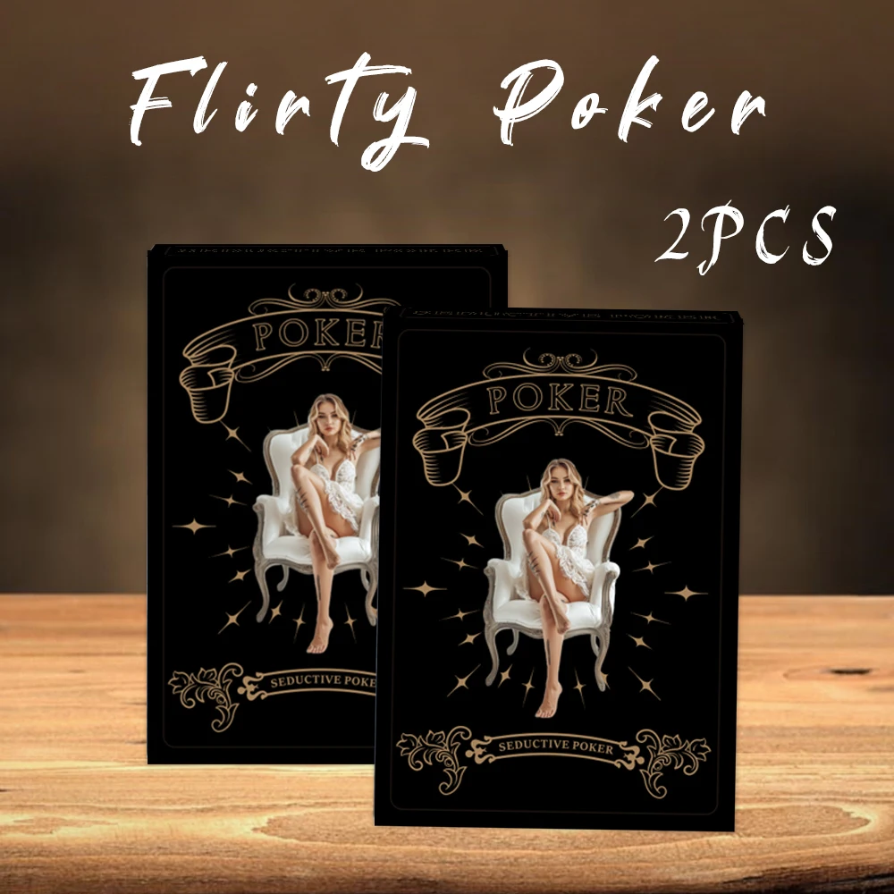 1/2pcs Vintage Playing Cards Vintage Board Game Cool Style Game Party Table Games