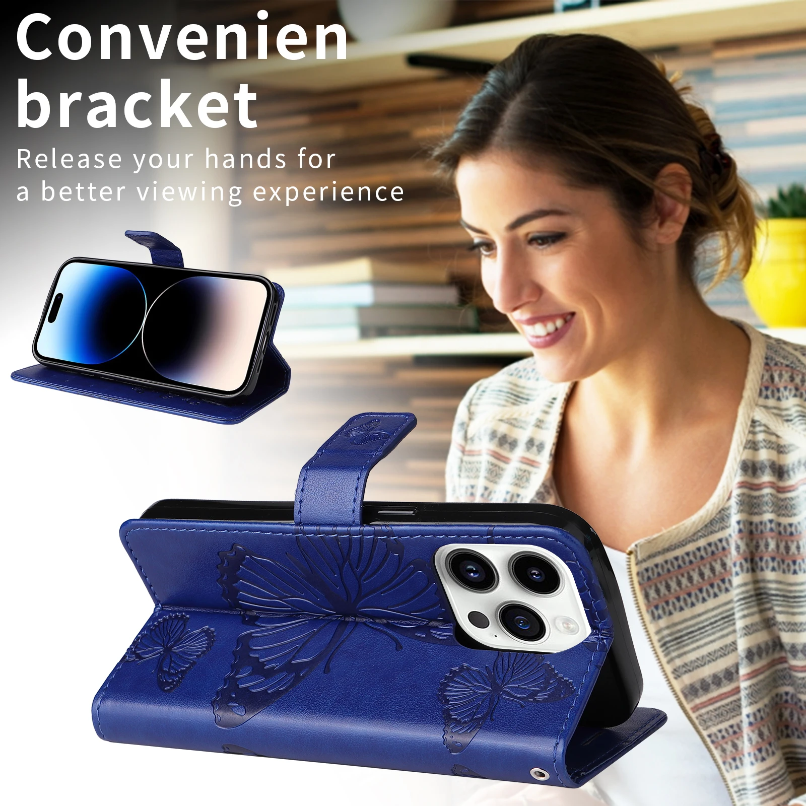 Leather Wallet Phone Case - Stylish & Durable Cover