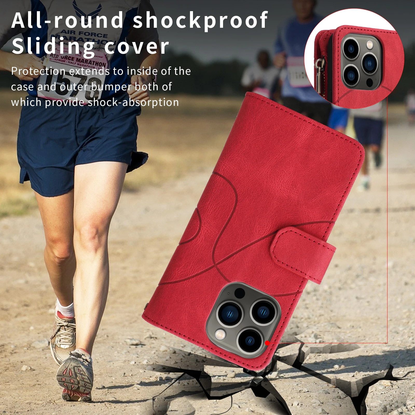 Brieftaschenhülle für Samsung Galaxy A91 A81 A73 A72 A71 A57 A56 A55 A54 A53 A52 A51 A41 A37 A36 A35 A34 A33 A32 A31 A26 A25 A24 4G 5G – Detail 8